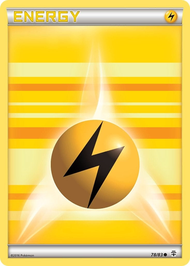 Image for Lightning Energy (78/83) (Generations) (GEN) - Pokemon