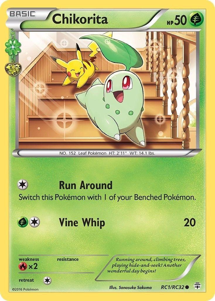 Image for Chikorita (RC1/RC32) (Generations: Radiant Collection) (GEN) - Pokemon