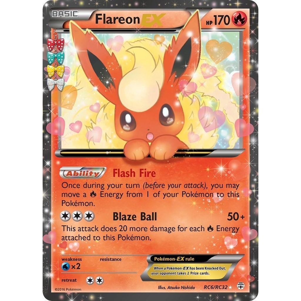 Image for Flareon EX (RC6/RC32) (Generations: Radiant Collection) - Pokemon