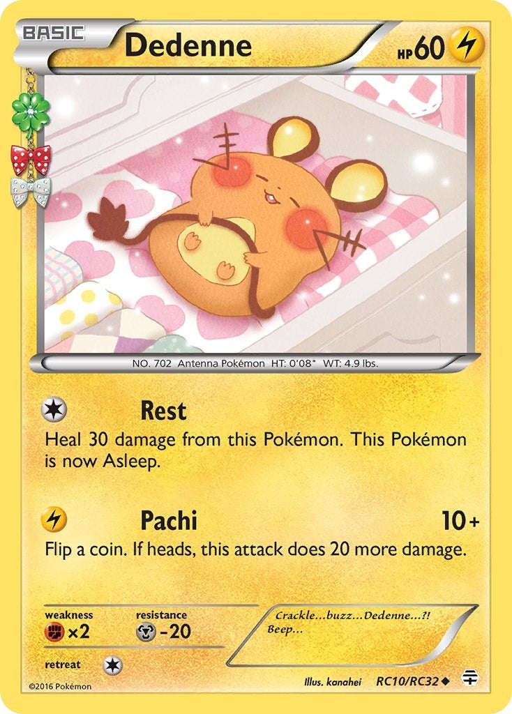 Image for Dedenne (RC10/RC32) (Generations: Radiant Collection) (GEN) - Pokemon