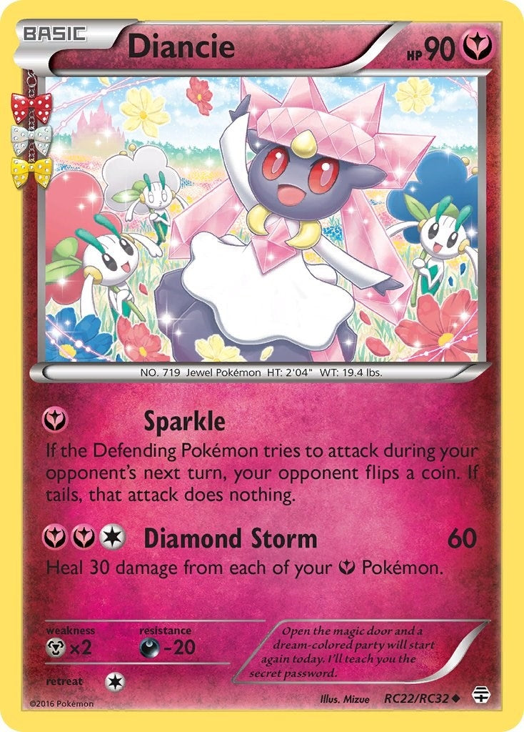 Image for Diancie (RC22/RC32) (Generations: Radiant Collection) (GEN) - Pokemon