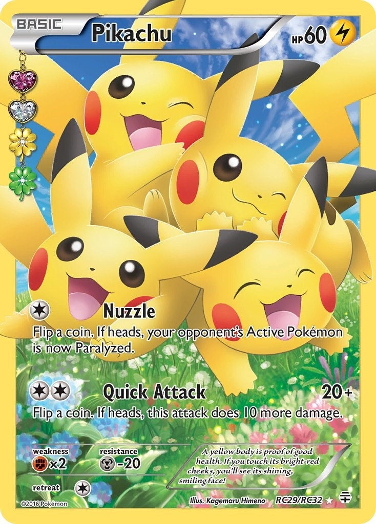 Image for Pikachu (Full Art) (RC29/RC32) (Generations: Radiant Collection) (GEN) - Pokemon