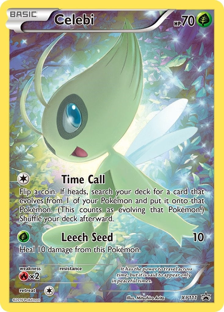Image for Celebi - XY111 (XY111) (XY Promos) (PR) - Pokemon
