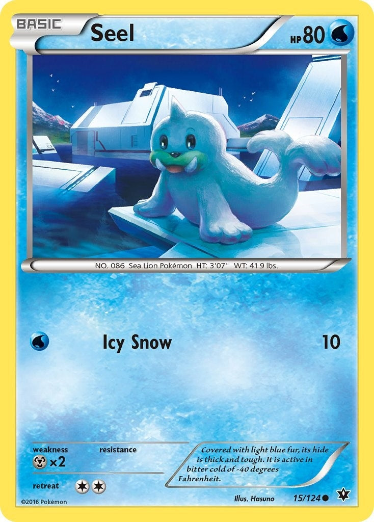 Image for Seel (15/124) (XY - Fates Collide) (FCO) - Pokemon