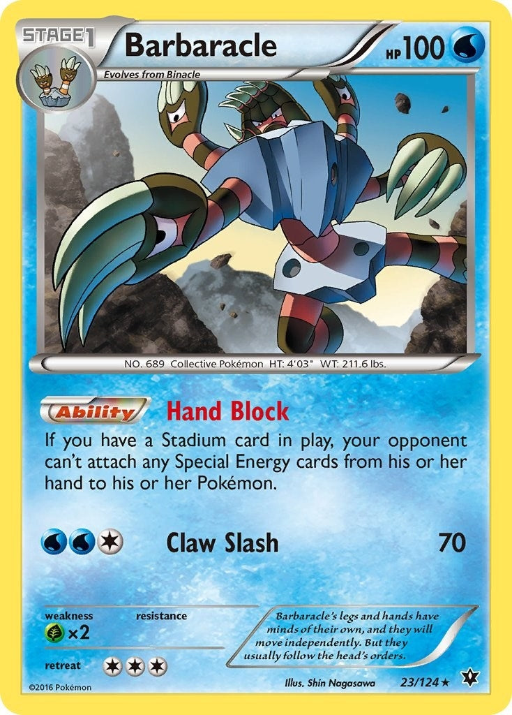 Image for Barbaracle (23/124) (XY - Fates Collide) (FCO) - Pokemon