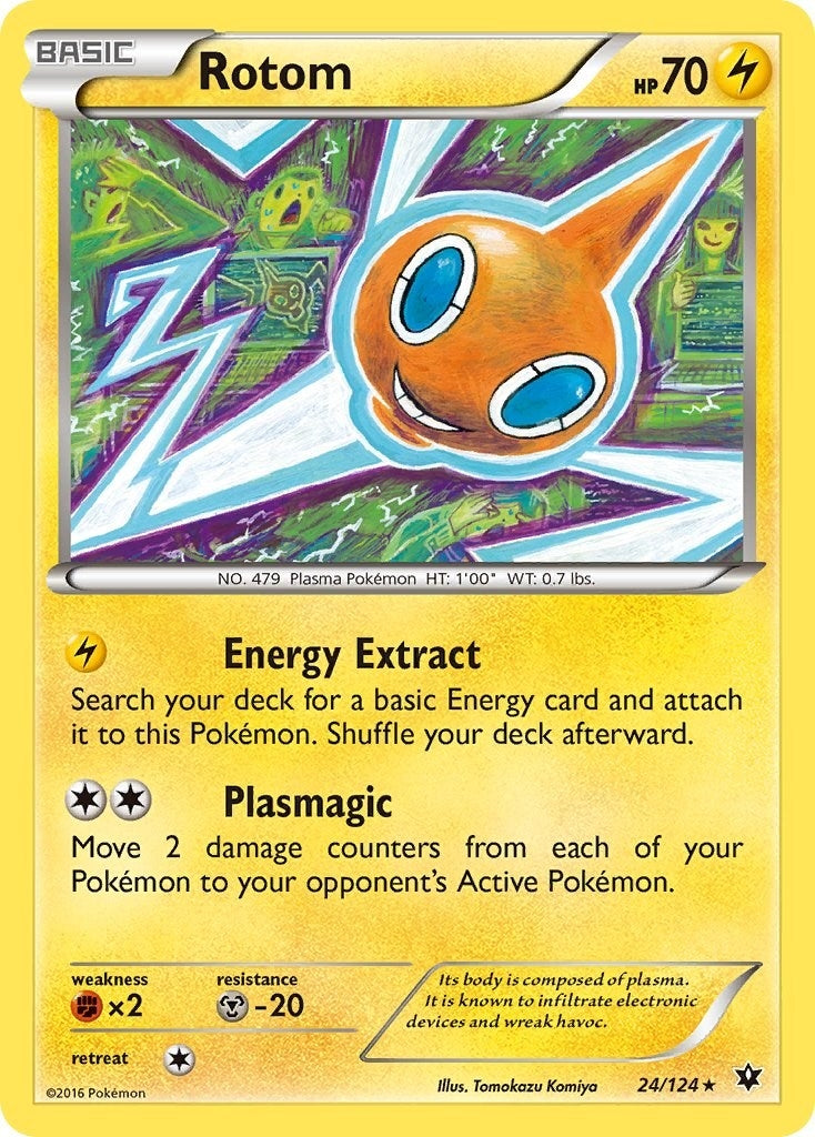 Image for Rotom (24/124) (XY - Fates Collide) (FCO) - Pokemon