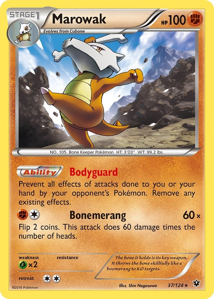 Image for Marowak (37/124) (XY - Fates Collide) (FCO) - Pokemon