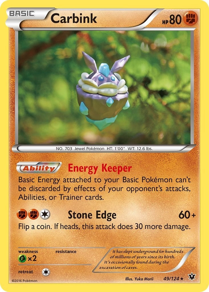 Image for Carbink (49) (49/124) (XY - Fates Collide) (FCO) - Pokemon