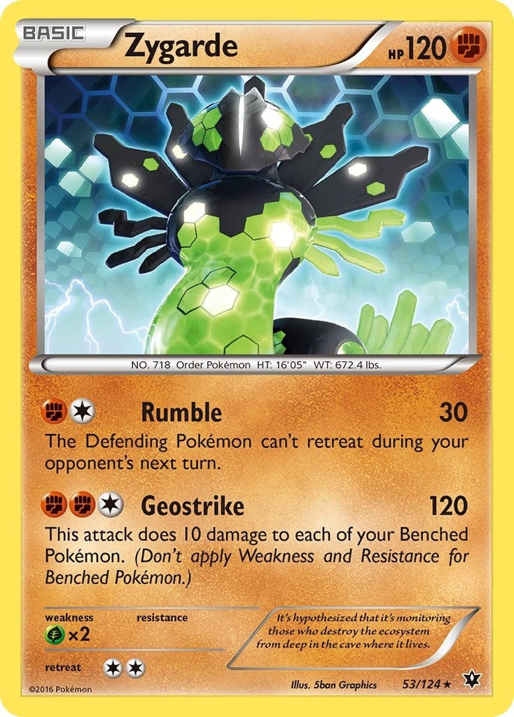 Image for Zygarde (53) (53/124) (XY - Fates Collide) (FCO) - Pokemon