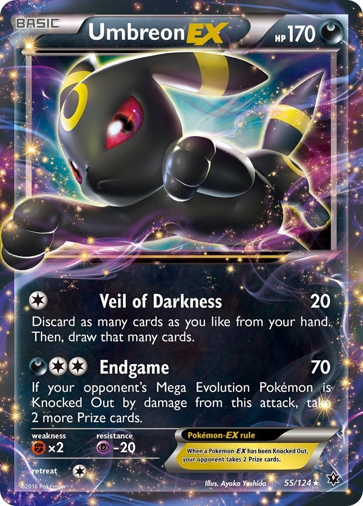 Image for Umbreon EX (55/124) (XY - Fates Collide) (FCO) - Pokemon