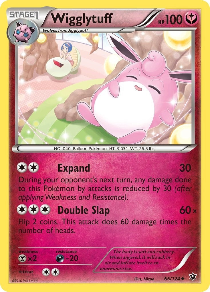 Image for Wigglytuff (66/124) (XY - Fates Collide) (FCO) - Pokemon