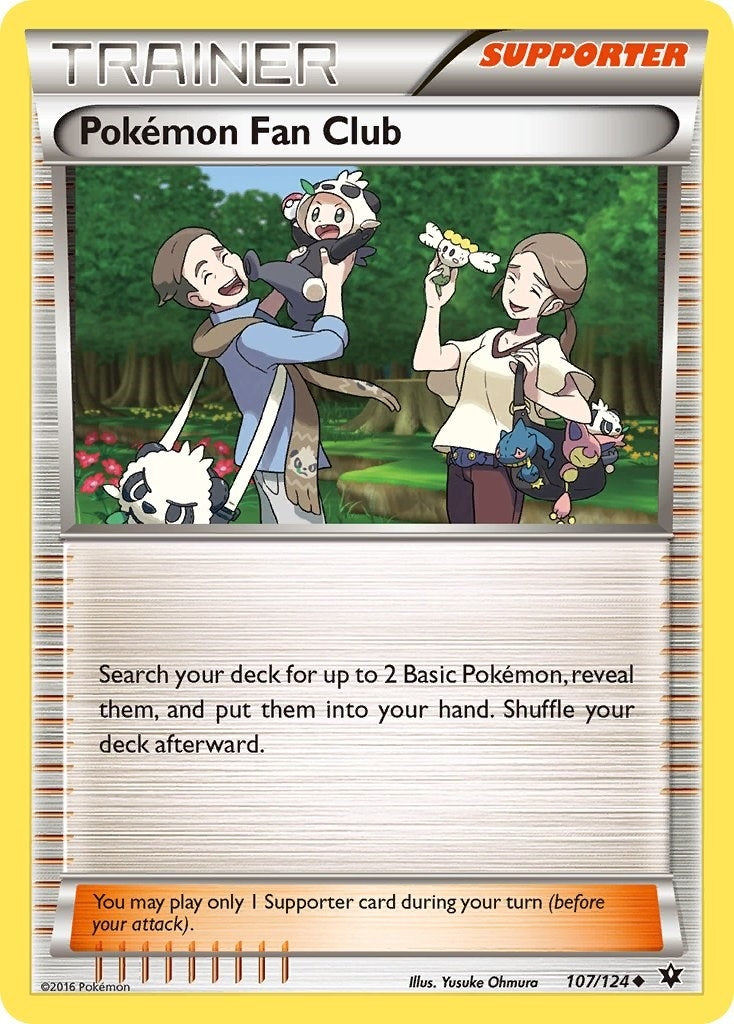 Image for Pokemon Fan Club (107/124) (XY - Fates Collide) (FCO) - Pokemon