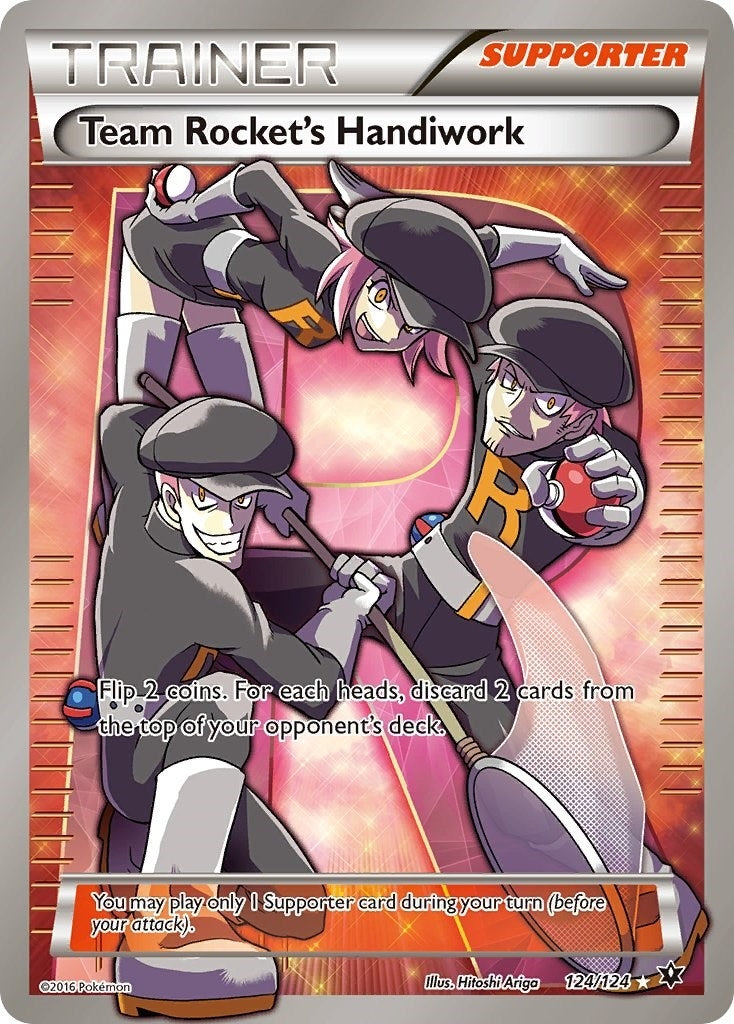 Team Rocket's Handiwork (Full Art) (124/124) (XY - Fates Collide)