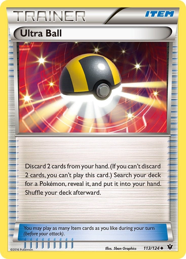 Image for Ultra Ball (113/124) (XY - Fates Collide) (FCO) - Pokemon