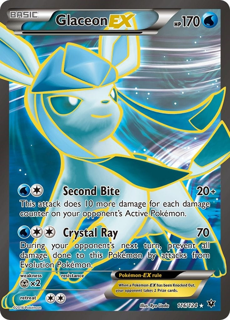 Image for Glaceon EX (Full Art) (116/124) (XY - Fates Collide) (FCO) - Pokemon