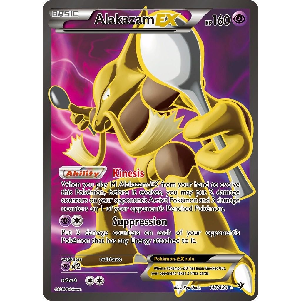 Image for Alakazam EX (Full Art) (117/124) (XY - Fates Collide) - Pokemon