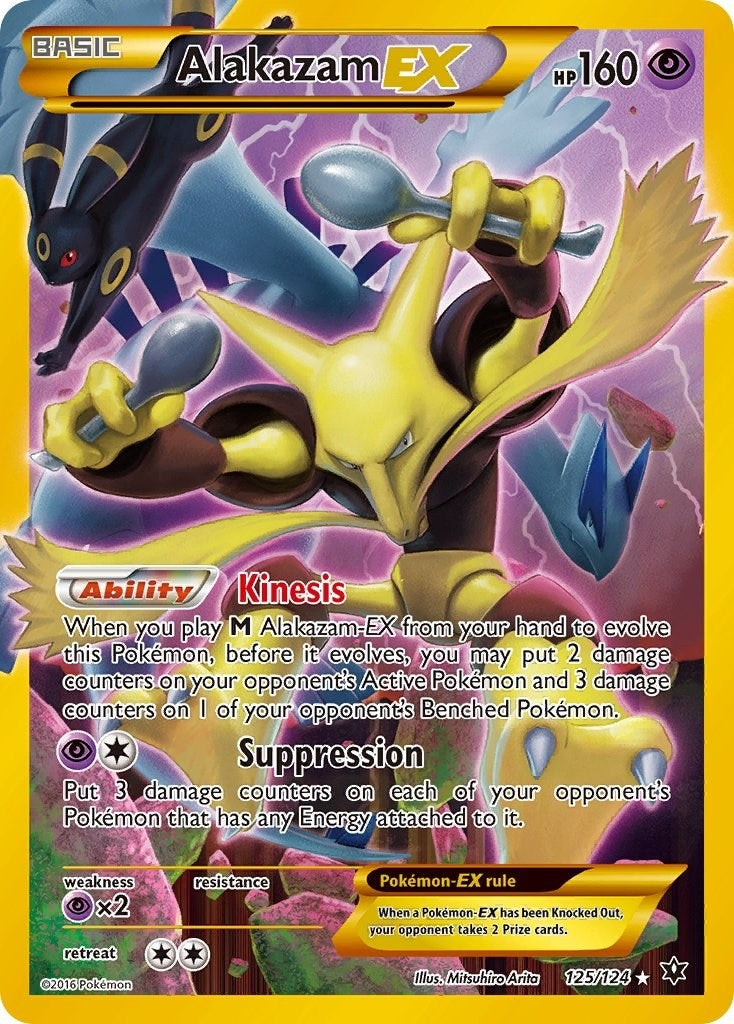 Image for Alakazam EX (Secret) (125/124) (XY - Fates Collide) (FCO) - Pokemon