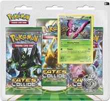 Image for Fates Collide Three Pack Blister [Vivillon] - Pokemon