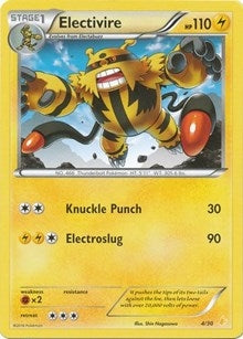 Image for Electivire (4) (4/30) (XY Trainer Kit: Pikachu Libre & Suicune) (PR) - Pokemon