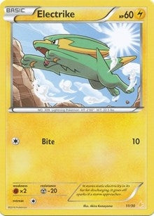 Image for Electrike (11) (11/30) (XY Trainer Kit: Pikachu Libre & Suicune) (PR) - Pokemon
