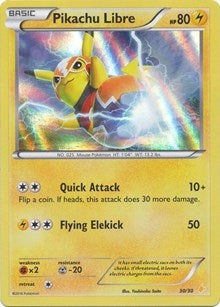 Image for Pikachu Libre (30 - Holo) (30/30) (XY Trainer Kit: Pikachu Libre & Suicune) (PR) - Pokemon