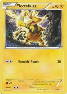 Image for Electabuzz (15) (15/30) (XY Trainer Kit: Pikachu Libre & Suicune) (PR) - Pokemon
