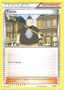 Image for Tierno (20 - Pikachu Libre Deck) (20/30) (XY Trainer Kit: Pikachu Libre & Suicune) (PR) - Pokemon