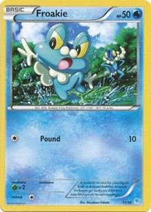 Image for Froakie (11) (11/30) (XY Trainer Kit: Pikachu Libre & Suicune) (PR) - Pokemon