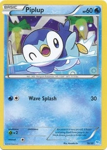 Image for Piplup (16/30) (XY Trainer Kit: Pikachu Libre & Suicune) (PR) - Pokemon