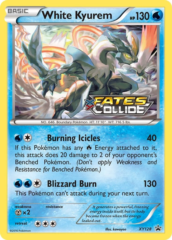 Image for White Kyurem (Prerelease) (XY128) (XY Promos) (PR) - Pokemon