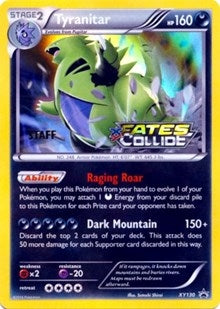 Image for Tyranitar - XY130 (Prerelease) [Staff] (XY130) (XY Promos) (PR) - Pokemon