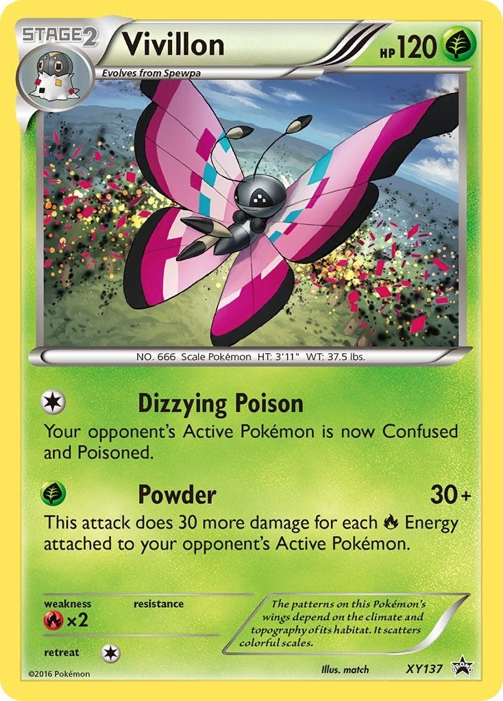 Image for Vivillon (XY137) (XY Promos) (PR) - Pokemon