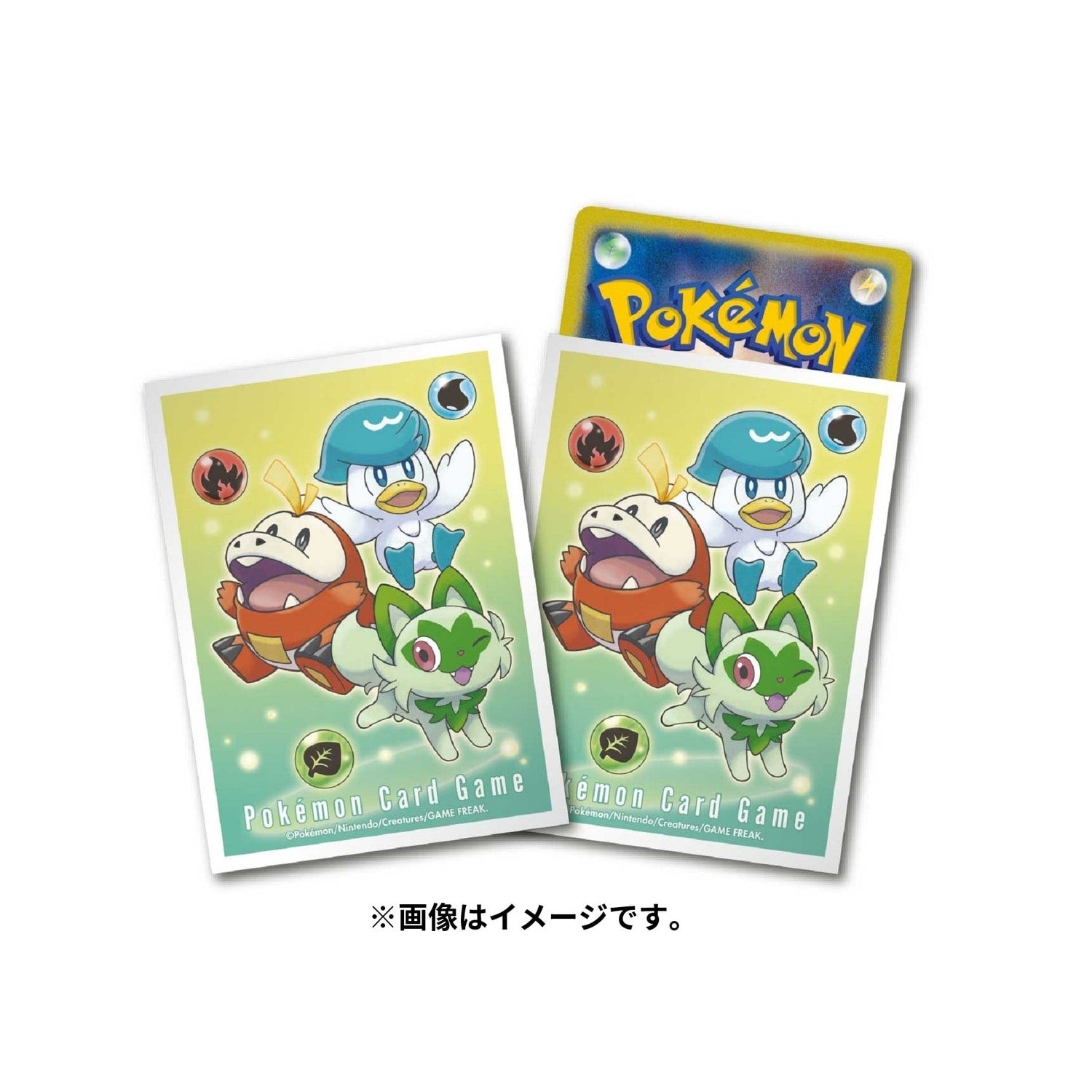 Pokémon Center Japan - Fuecoco & Quaxly & Sprigatito - Sleeves - PokeBox USA