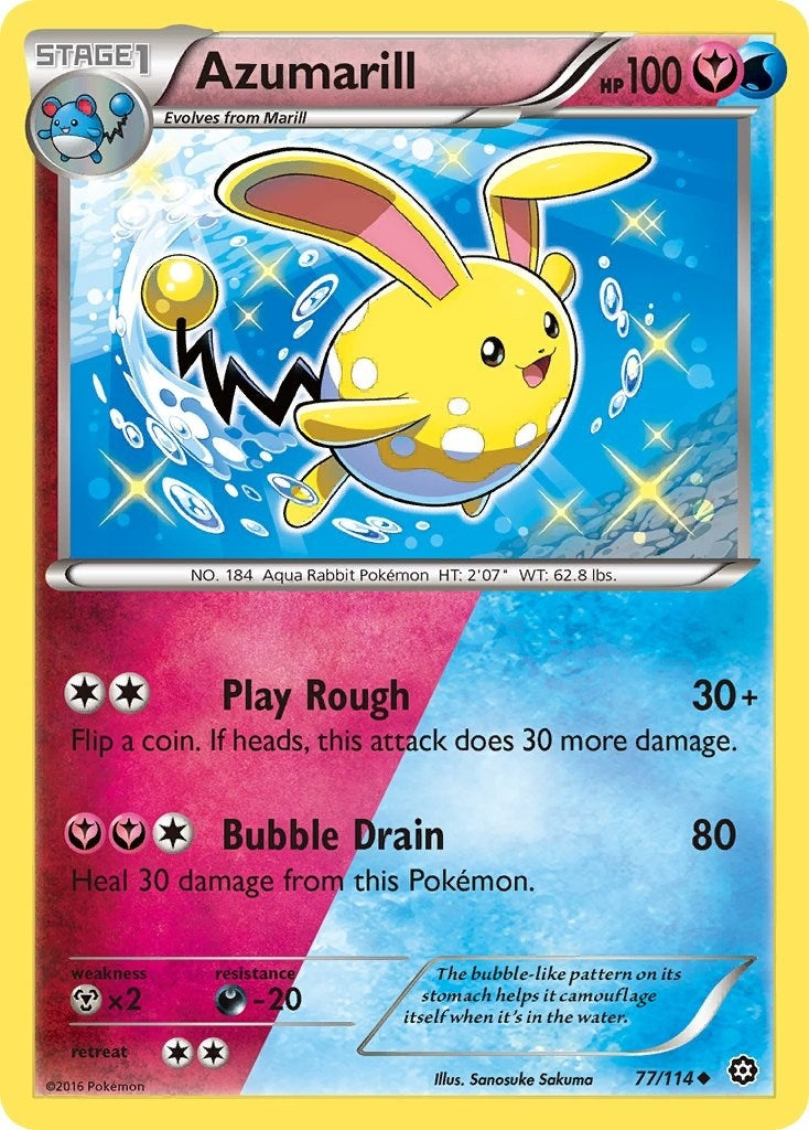 Azumarill (77/114) (XY - Steam Siege)