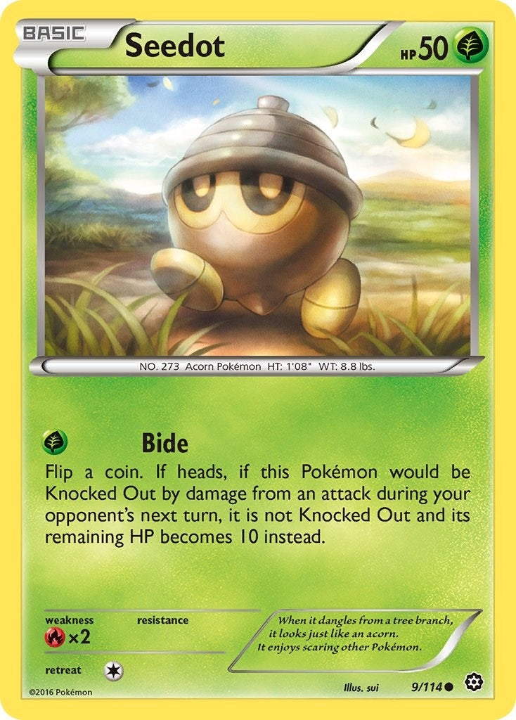Image for Seedot (9/114) (XY - Steam Siege) (STS) - Pokemon