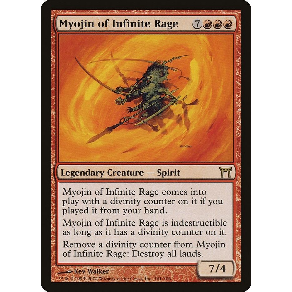 Myojin of Infinite Rage (181) (Champions of Kamigawa) - PokeBox USA