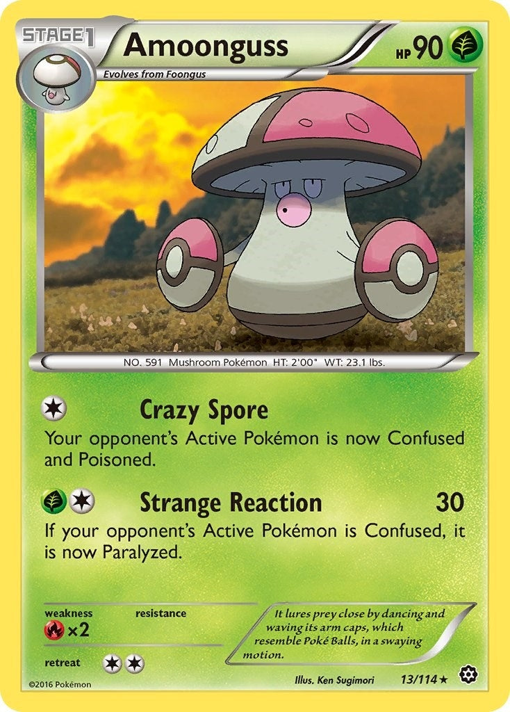 Image for Amoonguss (13/114) (XY - Steam Siege) (STS) - Pokemon