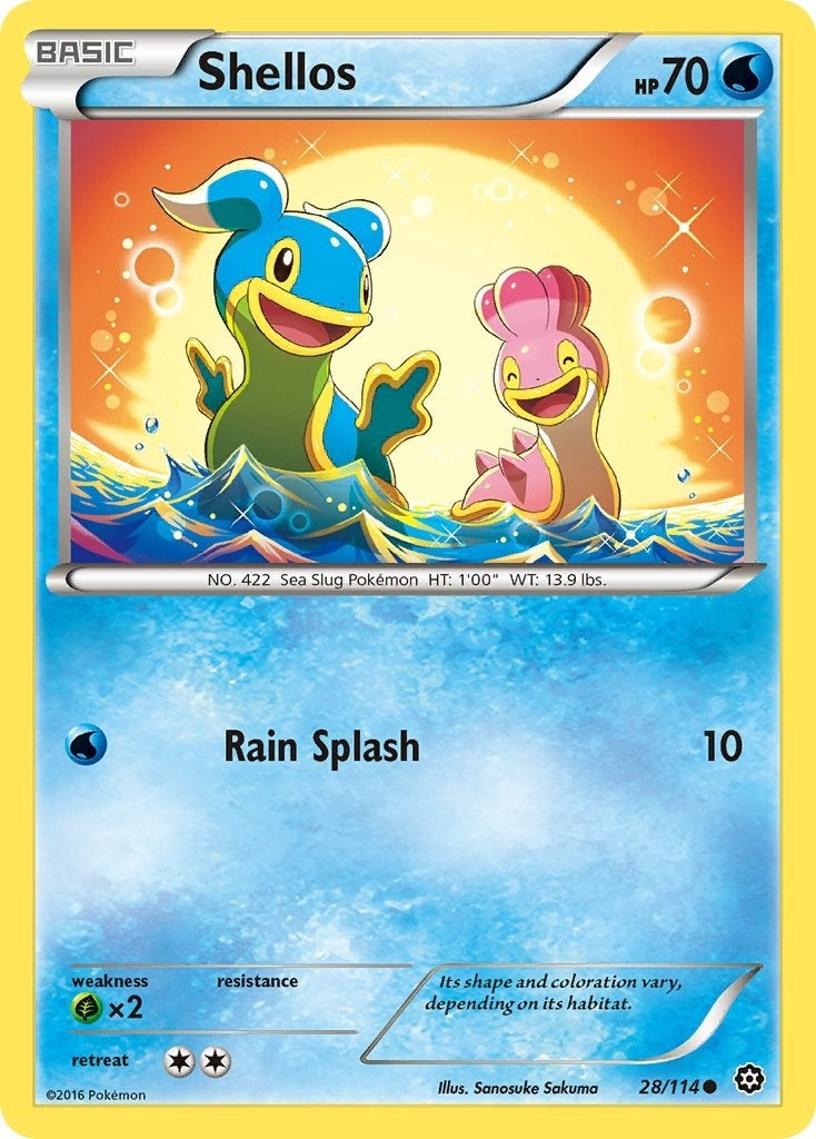Image for Shellos (28/114) (XY - Steam Siege) (STS) - Pokemon