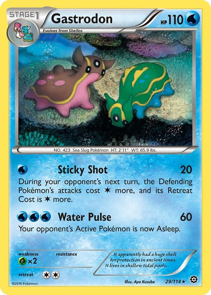 Image for Gastrodon (29/114) (XY - Steam Siege) (STS) - Pokemon