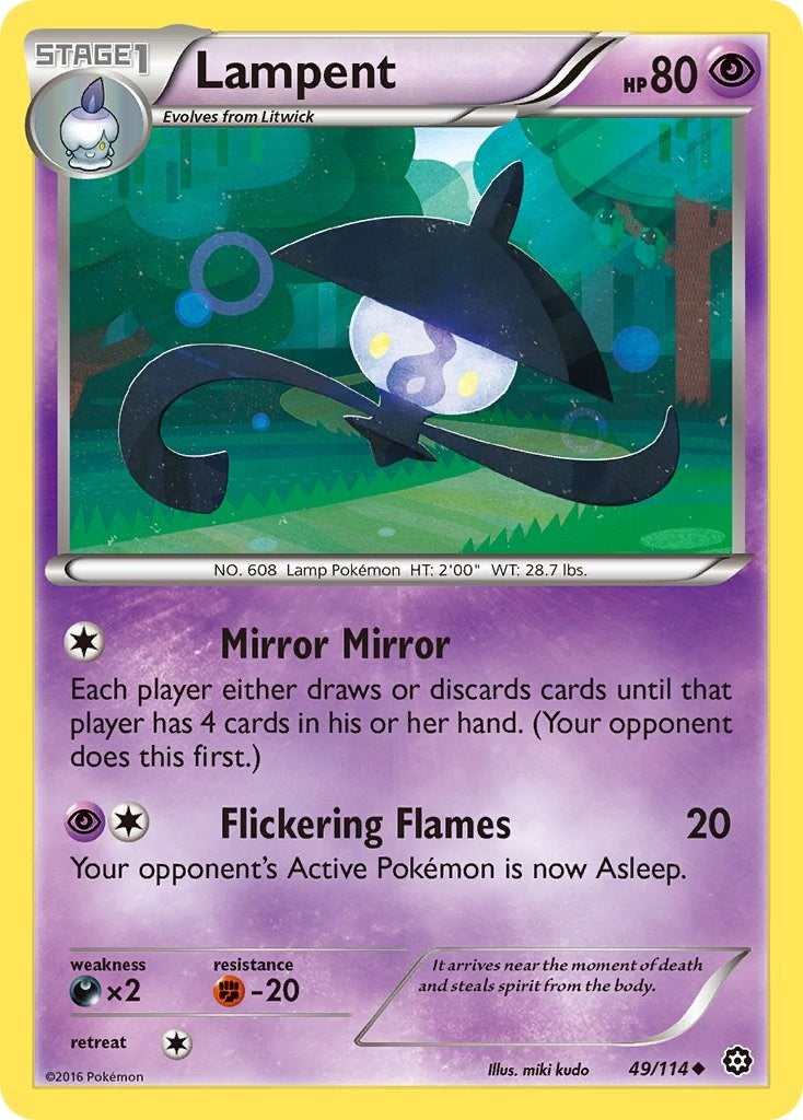 Image for Lampent (49/114) (XY - Steam Siege) (STS) - Pokemon