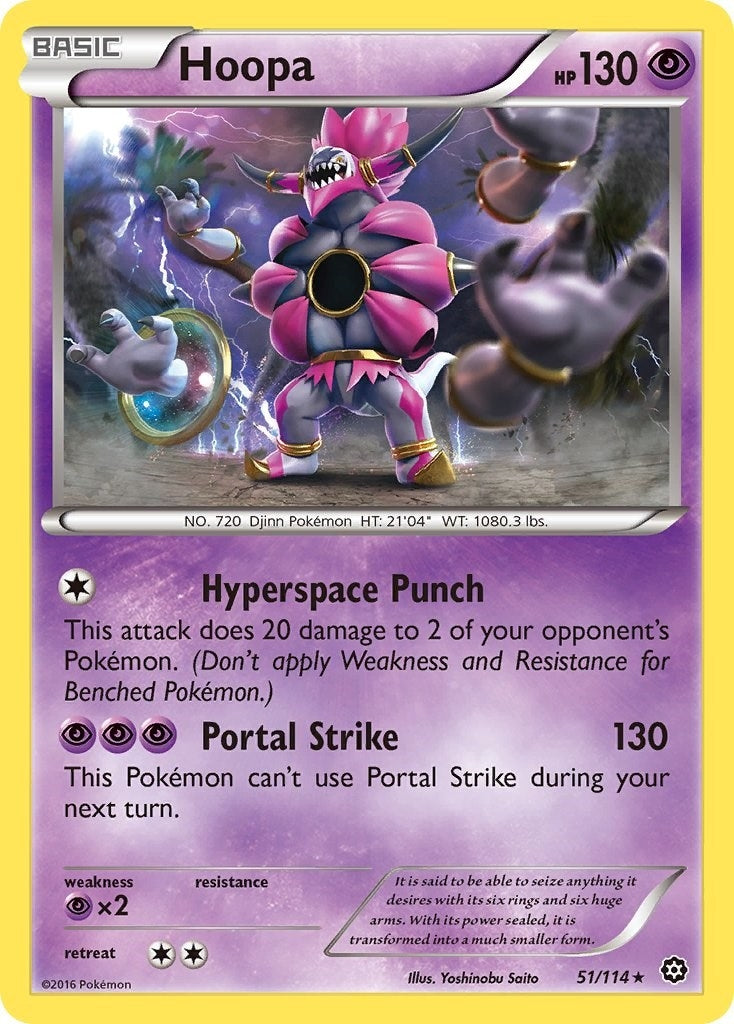 Image for Hoopa (51/114) (XY - Steam Siege) (STS) - Pokemon