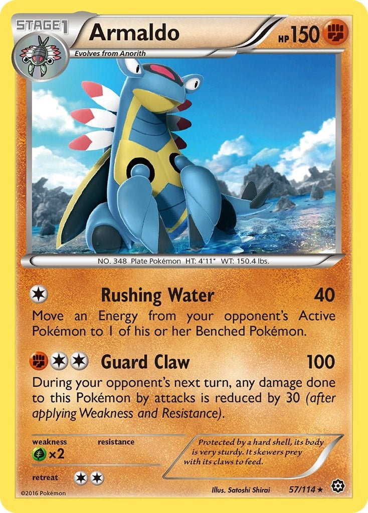 Image for Armaldo (57/114) (XY - Steam Siege) (STS) - Pokemon