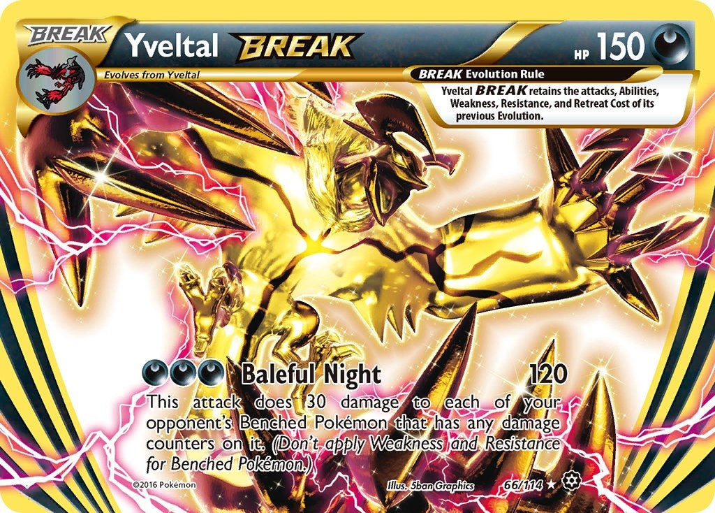 Image for Yveltal BREAK (66/114) (XY - Steam Siege) (STS) - Pokemon