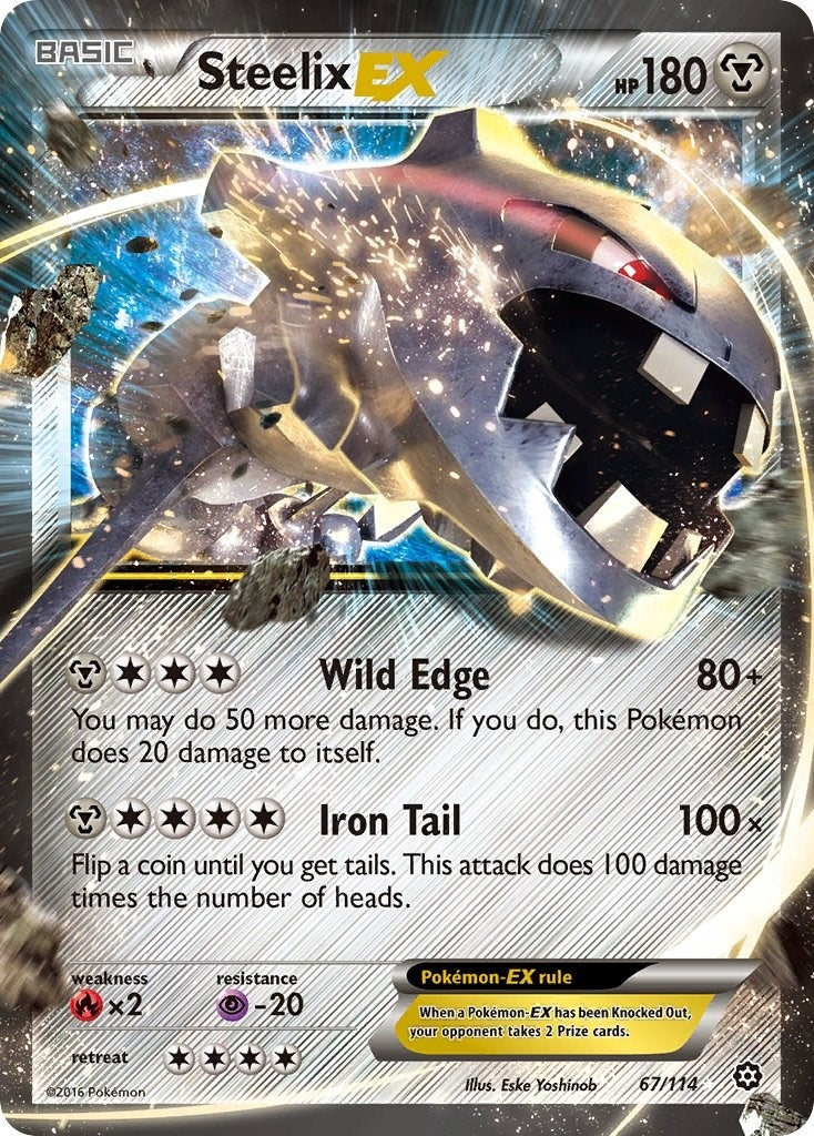 Image for Steelix EX (67/114) (XY - Steam Siege) (STS) - Pokemon