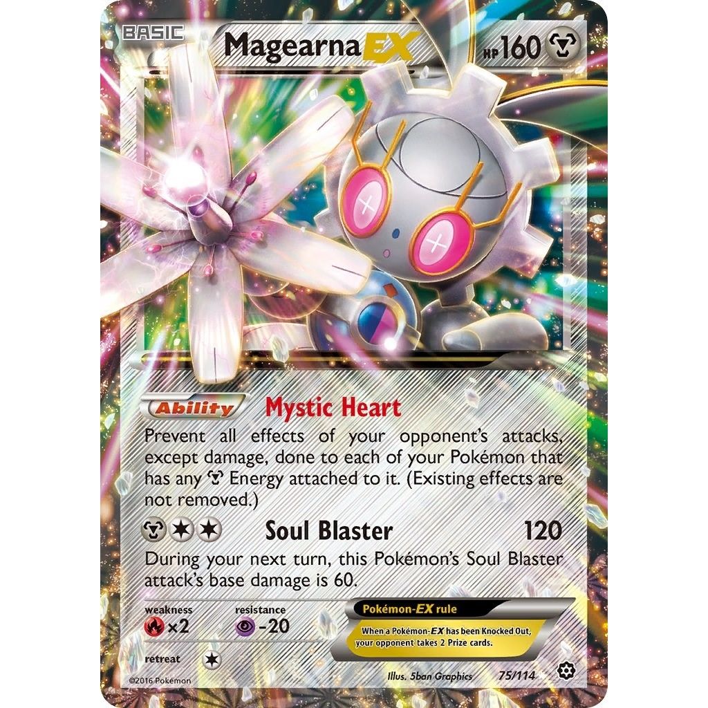 Magearna EX (75/114) (XY - Steam Siege) - PokeBox USA