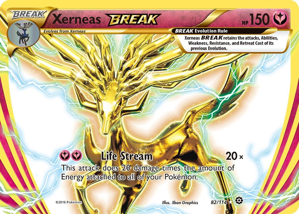 Image for Xerneas BREAK (82/114) (XY - Steam Siege) (STS) - Pokemon