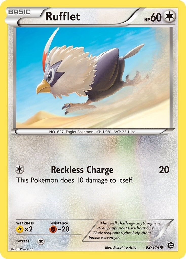Image for Rufflet (92/114) (XY - Steam Siege) (STS) - Pokemon