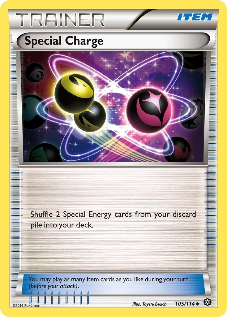 Image for Special Charge (105/114) (XY - Steam Siege) (STS) - Pokemon