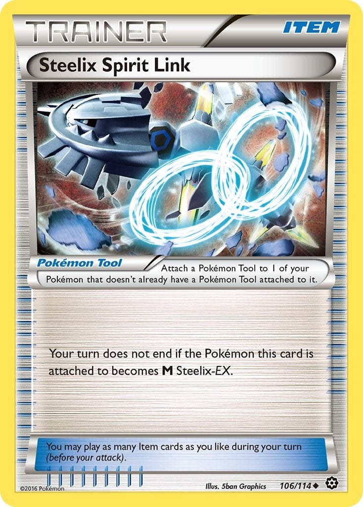 Image for Steelix Spirit Link (106/114) (XY - Steam Siege) (STS) - Pokemon