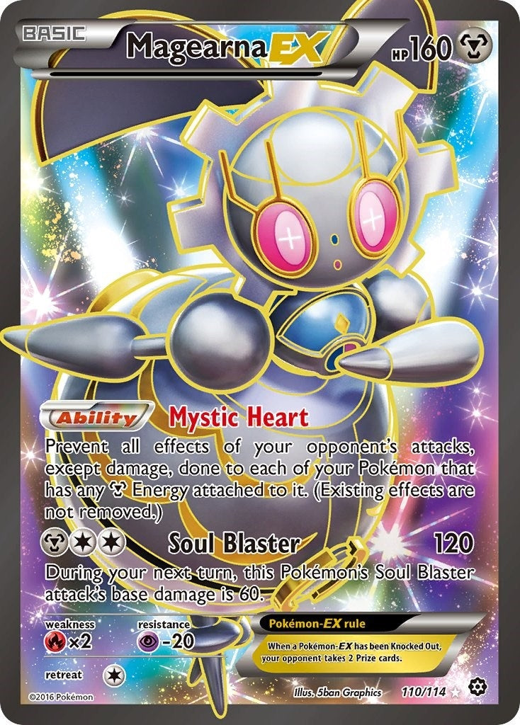Image for Magearna EX (Full Art) (110/114) (XY - Steam Siege) (STS) - Pokemon